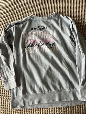 Varsity Spirit Sweatshirt Tag - Light Gray/White
